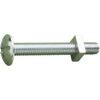 M6x8 SLOTTED ROOFING BOLT C/WSQUARE NUT BZP, Box of 200 thumbnail-0