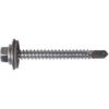 5.5x55mm SELF DRILL SCREW HEAVYBZP C/W 16mm WASHER, Box of 100 thumbnail-0