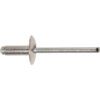 6.4x30mm MILD STEEL DOME RIVET MSMANDREL DIN7337, Box of 150 thumbnail-0