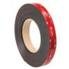 5962F VHB TAPE BLACK 19mmx8M1.6mm BLISTER thumbnail-0