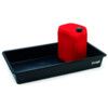 Spill Tray, 65L Capacity, Polyethylene, 550mm Overall Depth, 1000mm Overall Width, 150mm Overall Height thumbnail-0