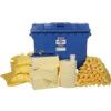 Chemical Spill Kit, 500L Absorbent Capacity Per Kit, 122 x 120 x 77cm, Wheeled Bin thumbnail-0