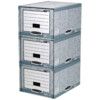 1820 Bankers Box System Storage Drawer Grey/White Pack of 5 thumbnail-0