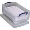 Storage Box with Lid, Plastic, Clear, 465x270x150mm, 12L thumbnail-0