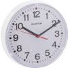 QUANTUM 900 8.5" ROUND WHITE QUARTZ CLOCK thumbnail-0