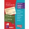 OCB3325 DECADRY MICRO-PERFORATED POSTCARDS WHT (PK-100) thumbnail-0