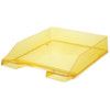 TRANSLUCENT DELUXE LETTER TRAY - YELLOW thumbnail-0