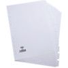 100204881 DIVIDER A4 10-PART CARD WHT thumbnail-0