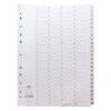 05801/CS58 CLASSIC INDEX 1-200 A4 WHITEBOARD + MYLAR TABS CLR thumbnail-0