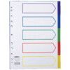 6801 DIVIDER 5-PART A4MULTI-COLOUR thumbnail-0