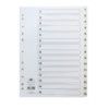 01401/CS14 CLASSIC INDEX 1-15 A4 WHITEBOARD + MYLAR TABS CLR thumbnail-0