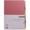 76099 PRESENTATION DIVIDER UNPUNCHED A4 10-PART ASST (PK-10) thumbnail-0