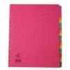 52399 Bright Subject Dividers Extra Wide 20-Part Assorted Pack of 10 thumbnail-0