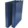 A4 4-Ring Presentation Binder Blue 25mm Pack of 2 thumbnail-0