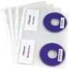 2001007 Nyrex CD/DVD Pockets Clear - Pack of 5 thumbnail-0