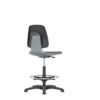 Labsit 2 Low PU Workplace Chair with Castors Anthracite Grey thumbnail-0