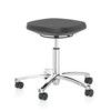 Labsit PU Workplace Stool with Castors thumbnail-0