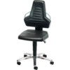 ESD Ergo Comfort Low Workplace Chair with Castors thumbnail-0