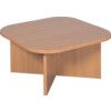 RECEPTION TABLE 800x800x396mm LIGHT OAK thumbnail-0