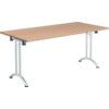 1800mm RECTANGULAR FOLDING TABLE BEECH thumbnail-0