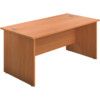 Panel Rectangular Desk, Beech, 1200 x 800mm thumbnail-0