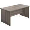 Panel Rectangular Desk, Grey Oak, 1200 x 800mm thumbnail-0