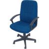 MANAGERS CHAIR ROYAL BLUE FABRIC thumbnail-0
