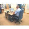MANAGERS CHAIR ROYAL BLUE FABRIC thumbnail-2