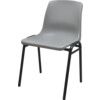 POLYPROPYLENE H/D STACKING CHAIR GREY thumbnail-0