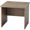 800mm Rectangular Panel End Desk Birch thumbnail-0