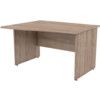 1200mm Wave Left Hand Panel End Desk Birch thumbnail-0