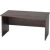 1400mm Wave Right Hand Panel End Desk Walnut thumbnail-0