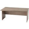 1600mm Wave Left Hand Panel End Desk Birch thumbnail-0