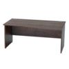 1600mm Wave Right Hand Panel End Desk Walnut thumbnail-0