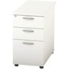 Satellite Desk High Pedestal 800mm Three Drawer White thumbnail-0