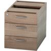 Satellite Fixed Pedestal 585mm Three Drawer Birch thumbnail-0