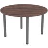 Round Table 1200mm Iron Grey/Walnut thumbnail-0