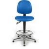 L-TECH VINYL HIGH CHAIR - CLASH BLUE thumbnail-0