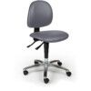 L-TECH VINYL LOW CHAIR - SEAL GREY thumbnail-0