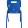 Antibacterial Chair One-piece Polypropylene Blue thumbnail-3