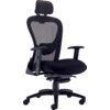 STRATA HIGH BACK MESH CHAIR - BLACK thumbnail-0