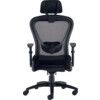 STRATA HIGH BACK MESH CHAIR - BLACK thumbnail-1