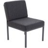 RUBIC RECEPTION UNIT CHAIR - CHARCOAL thumbnail-0