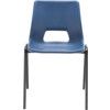 ECONOMY CHAIR BLUE POLYPROPYLENE thumbnail-1