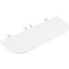 Bench Desk D End, White, 1600 x 600mm thumbnail-0