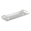 1200-1500mm Bench Desk Double Cable Tray White thumbnail-0