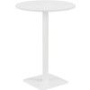 800mm CIRCULAR HIGH CONTRACT TABLE - WHITE/WHITE thumbnail-0