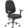 CONCEPT PLUS ERGONOMIC CHAIR WITH LUMBAR PUMP BLACK thumbnail-0