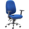 CONCEPT PLUS ERGONOMIC CHAIR WITH LUMBAR PUMP ROYAL BLUE thumbnail-0