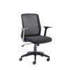 DENALI MID BACK MESH CHAIR WITH HEADREST - BLACK thumbnail-0